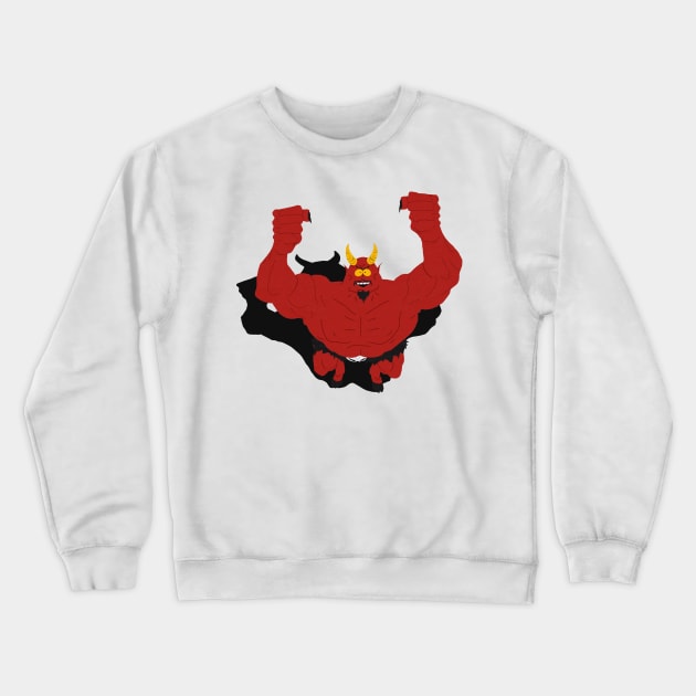 South Park - Satan - The Devil Crewneck Sweatshirt by Xanderlee7